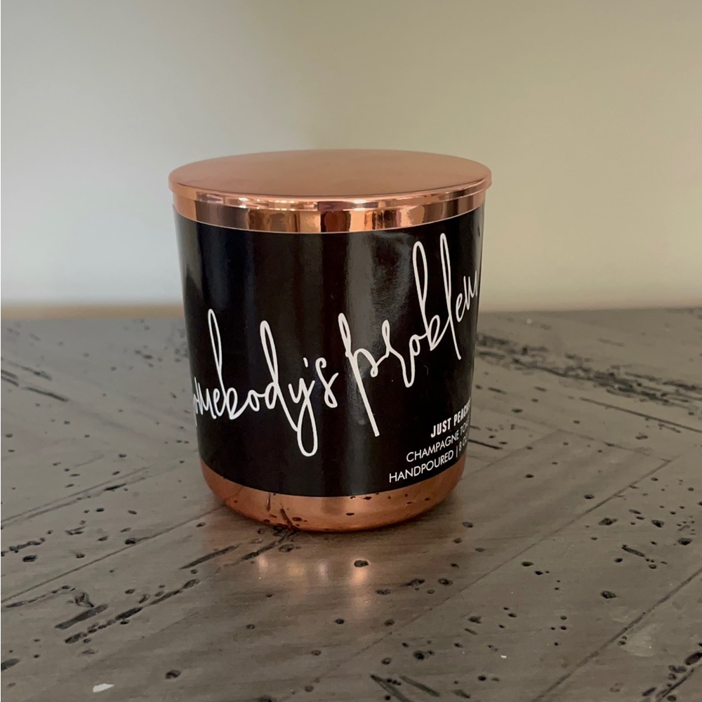 Coconut Soy 8 oz Candle Champagne Toast